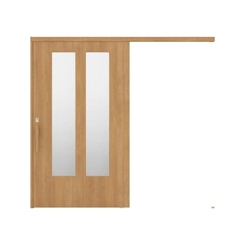 リクシル 室内引戸 ラシッサUD アウトセット方式  片引戸 Wソフトモーション 木質面材 HHGノンケーシング枠/化粧縁 採光タイプ 2020/2220/2620 DIY