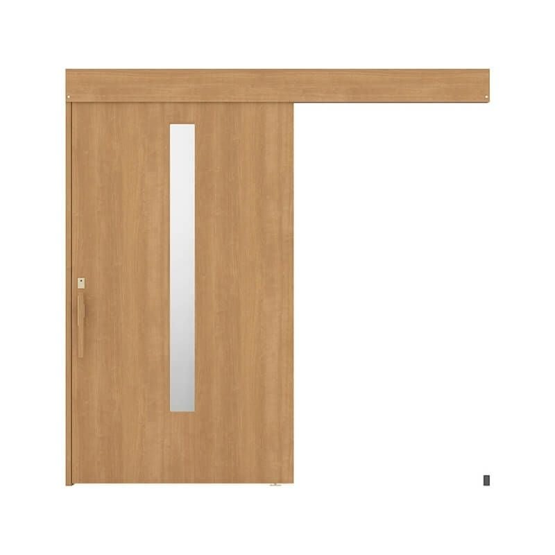 リクシル 室内引戸 ラシッサUD アウトセット方式  片引戸 自閉機能 フリーストップ 木質面材 HHC ノンケーシング枠/化粧縁 採光タイプ 2020/2220/2620 DIY