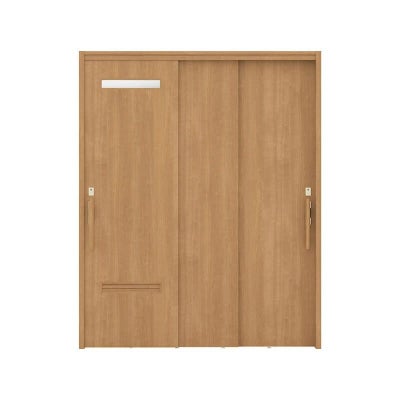 リクシル 室内引戸 ラシッサUD 上吊連動方式  引違い戸3枚建 Wソフトモーション 木質面材 HYE ノンケーシング枠 洗面タイプ 1620 W1644mm×H2023mm LIXIL DIY