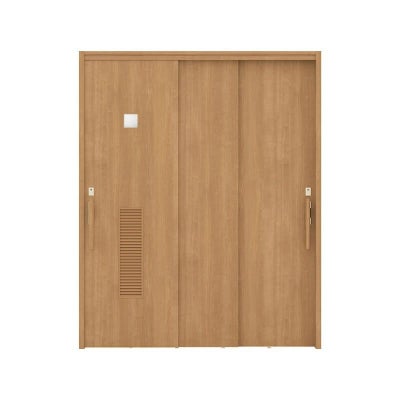 リクシル 室内引戸 ラシッサUD 上吊連動方式  引違い戸3枚建 Wソフトモーション 木質面材 HYG ケーシング付枠 洗面タイプ 1620 W1644mm×H2023mm LIXIL DIY