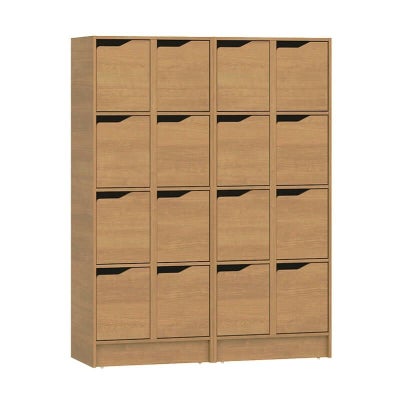 現地組立必要 リクシル ラシッサUD 玄関収納 下駄箱 扉あり 1色仕様 4列4段 W1206mm×H1585mm 16名分/32足分 キャビネット シューズボックス LIXIL 玄関 組み立て DIY 【リフォームおたすけDIY】