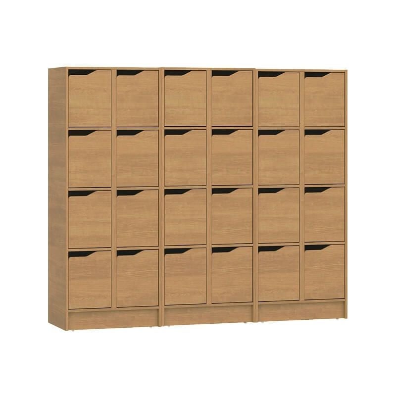 現地組立必要 リクシル ラシッサUD 玄関収納 下駄箱 扉あり 1色仕様 6列4段 W1809mm×H1585mm 24名分/48足分 キャビネット シューズボックス LIXIL 玄関 組み立て DIY 【リフォームおたすけDIY】