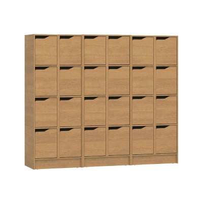 現地組立必要 リクシル ラシッサUD 玄関収納 下駄箱 扉あり 1色仕様 6列4段 W1809mm×H1585mm 24名分/48足分 キャビネット シューズボックス LIXIL 玄関 組み立て DIY 【リフォームおたすけDIY】