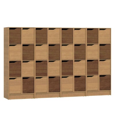 現地組立必要 リクシル ラシッサUD 玄関収納 下駄箱 扉あり 2色仕様 8列4段 W2412mm×H1585mm 32名分/64足分 キャビネット シューズボックス LIXIL 玄関 組み立て DIY 【リフォームおたすけDIY】