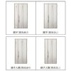 玄関ドア 断熱k2/k4仕様 ジエスタ２ 親子 採光/入隅 S11型 エントリーシステム/FamiLock対応玄関ドア リクシル LIXIL トステム TOSTEM 住宅 ドア 玄関サッシ アルミサッシ 交換 リフォーム DIY 2枚目