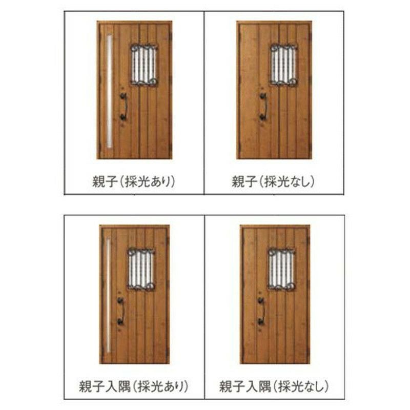 玄関ドア 断熱k2/k4仕様 ジエスタ２ 親子 採光/入隅 D62型 エントリーシステム/FamiLock対応玄関ドア リクシル LIXIL トステム TOSTEM 住宅 ドア 玄関サッシ アルミサッシ 交換 リフォーム DIY 2枚目