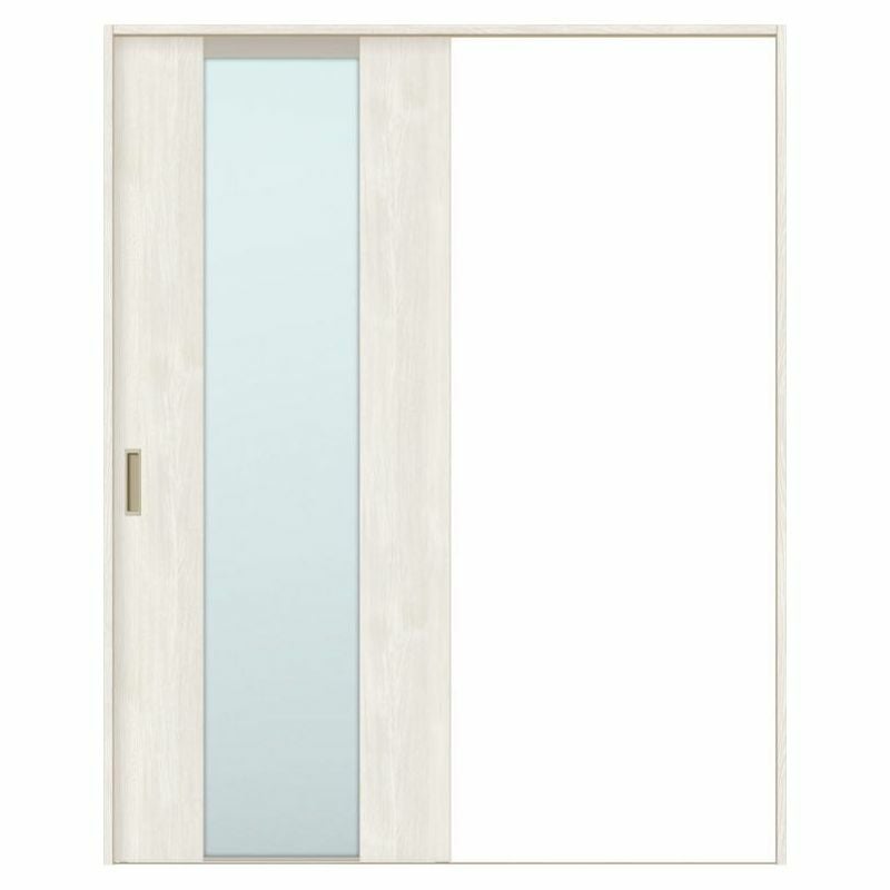 オーダーサイズ リクシル ラシッサＳ 室内引戸 Vレール方式 片引戸標準タイプ ASKH-LGN ノンケーシング枠 W1188～1992㎜×Ｈ1728～2425㎜