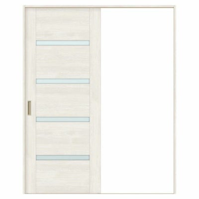 オーダーサイズ リクシル ラシッサＳ 室内引戸 Vレール方式 片引戸標準タイプ ASKH-LGR ノンケーシング枠 W1188～1992㎜×Ｈ1728～2425㎜