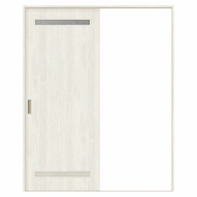 オーダーサイズ リクシル ラシッサＳ 洗面タイプ 室内引戸 Vレール方式 片引戸標準タイプ ASKH-LYA ノンケーシング枠 W1188～1992㎜×Ｈ1728～2425㎜