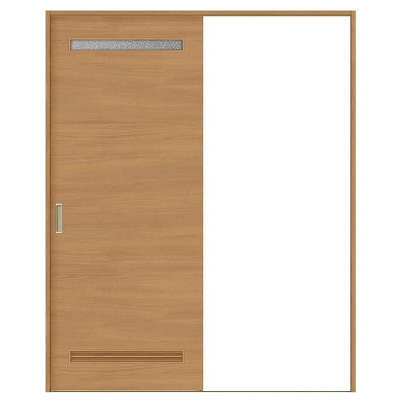 オーダーサイズ リクシル ラシッサＳ 洗面タイプ 室内引戸 Vレール方式 片引戸標準タイプ ASKH-LYB ケーシング付枠 W1188～1992㎜×Ｈ1728～2425㎜