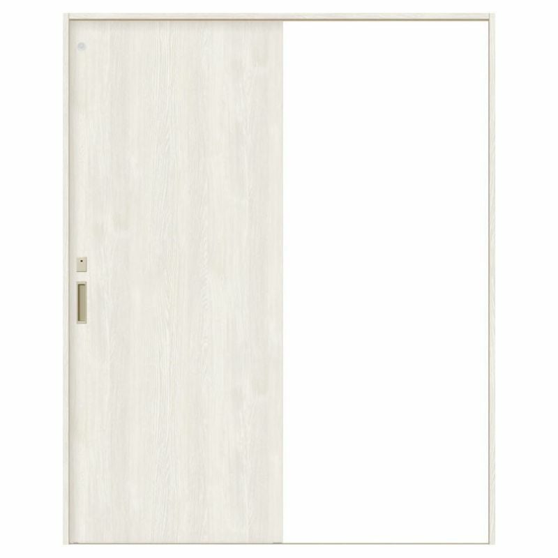 オーダーサイズ リクシル ラシッサＳ 室内引戸 Vレール方式 片引戸トイレタイプ ASKL-LAA ノンケーシング枠 W912(Ｗ1188)～1992㎜×Ｈ628(Ｈ1728)～2425㎜