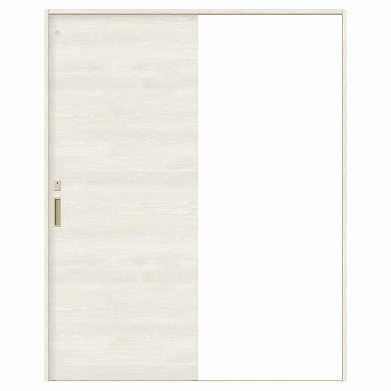 オーダーサイズ リクシル ラシッサＳ 室内引戸 Vレール方式 片引戸トイレタイプ ASKL-LAB ノンケーシング枠 W912(Ｗ1188)～1992㎜×Ｈ628(Ｈ1728)～2425㎜