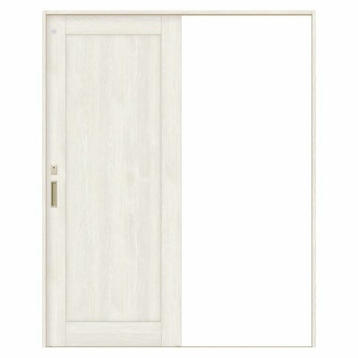 オーダーサイズ リクシル ラシッサＳ 室内引戸 Vレール方式 片引戸トイレタイプ ASKL-LAG ノンケーシング枠 W1188～1992㎜×Ｈ1728～2425㎜