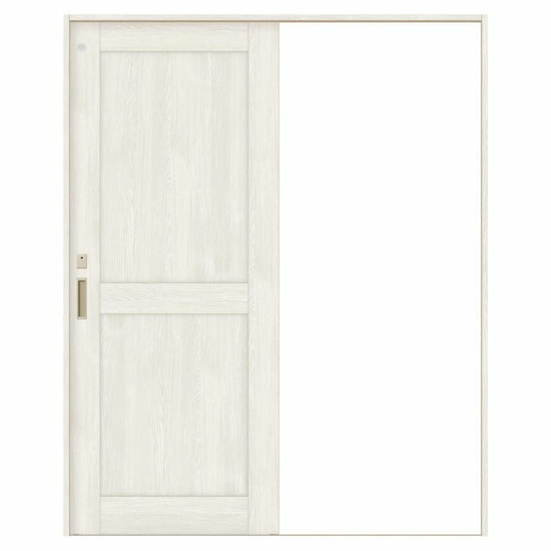 オーダーサイズ リクシル ラシッサＳ 室内引戸 Vレール方式 片引戸トイレタイプ ASKL-LAH ノンケーシング枠 W1188～1992㎜×Ｈ1728～2425㎜