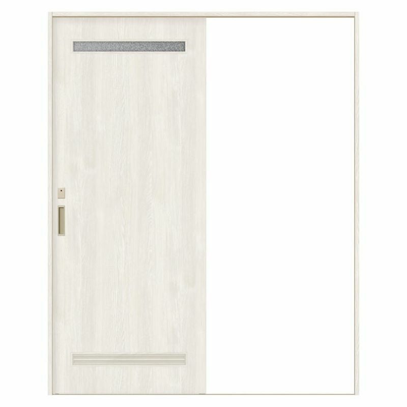 オーダーサイズ リクシル ラシッサＳ 洗面タイプ 室内引戸 Vレール方式 片引戸トイレタイプ ASKL-LYA ノンケーシング枠 W1188～1992㎜×Ｈ1728～2425㎜