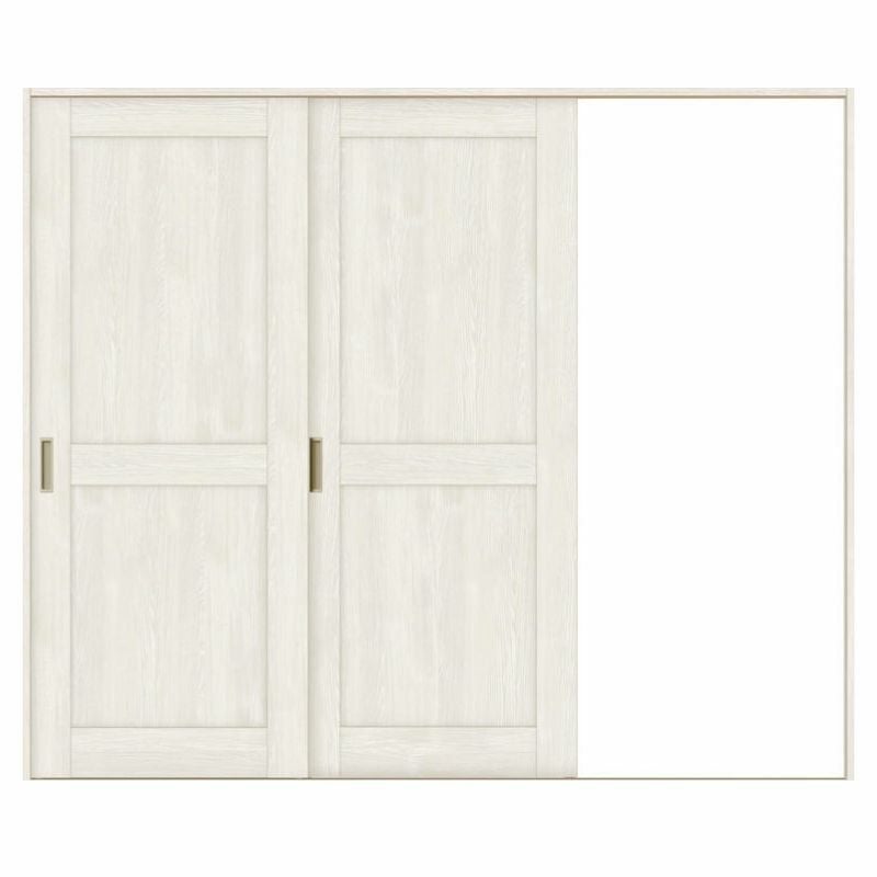 オーダーサイズ リクシル ラシッサＳ 室内引戸 Vレール方式 片引戸2枚建 ASKD-LAH ノンケーシング枠 W1748～2954㎜×Ｈ1728～2425㎜