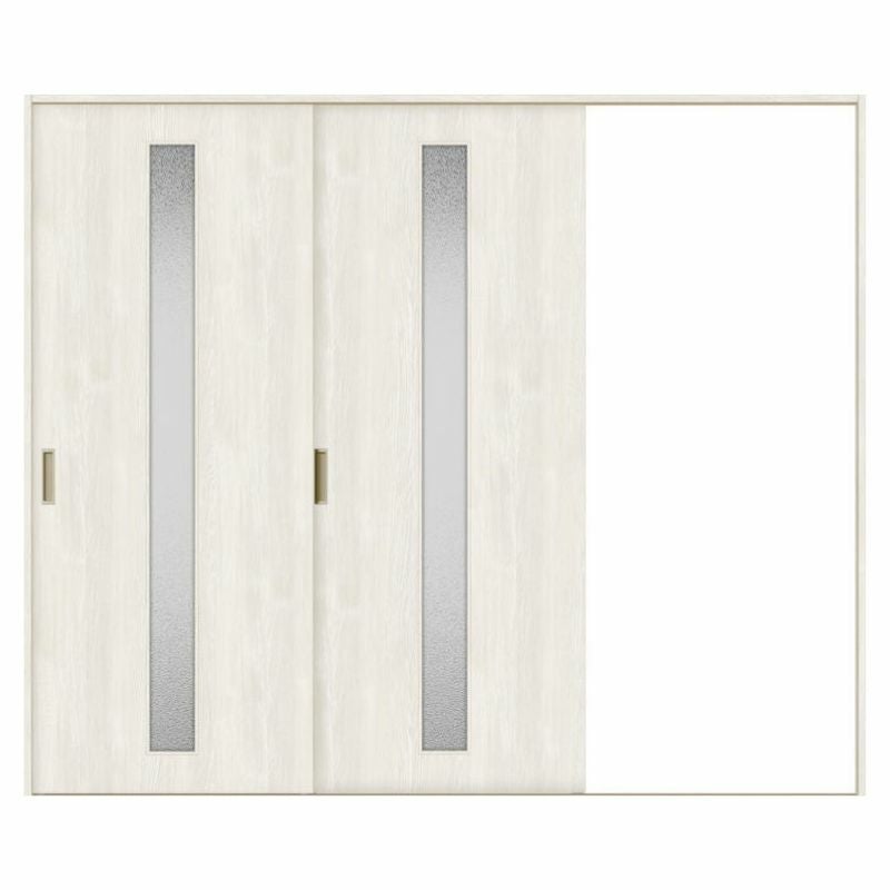 オーダーサイズ リクシル ラシッサＳ 室内引戸 Vレール方式 片引戸2枚建 ASKD-LGA ノンケーシング枠 W1748～2954㎜×Ｈ1728～2425㎜