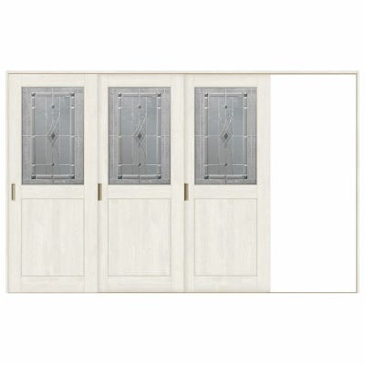 オーダーサイズ リクシル ラシッサＳ 室内引戸 Vレール方式 片引戸3枚建 ASKT-LWB ノンケーシング枠 W2308～3916㎜×Ｈ1728～2425㎜