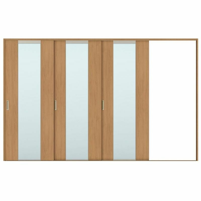 オーダーサイズ リクシル ラシッサＳ 室内引戸 Vレール方式 片引戸3枚建 ASKT-LGN ケーシング付枠 W2308～3916㎜×Ｈ1728～2425㎜