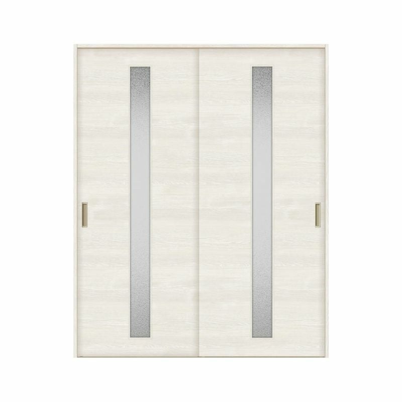 オーダーサイズ リクシル ラシッサＳ 室内引戸 Vレール方式 引違い戸2枚建 ASHH-LGB ノンケーシング枠  W1188～1992㎜×Ｈ1728～2425㎜