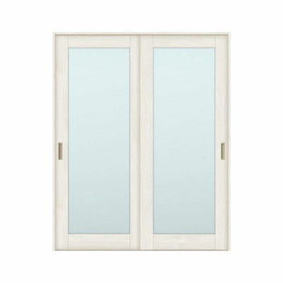 オーダーサイズ リクシル ラシッサＳ 室内引戸 Vレール方式 引違い戸2枚建 ASHH-LGK ノンケーシング枠 W1188～1992㎜×Ｈ1728～2425㎜