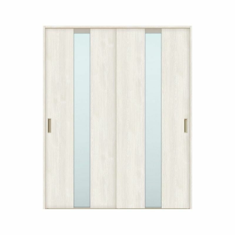 オーダーサイズ リクシル ラシッサＳ 室内引戸 Vレール方式 引違い戸2枚建 ASHH-LGM ノンケーシング枠  W1188～1992㎜×Ｈ1728～2425㎜