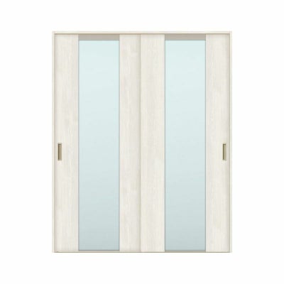 オーダーサイズ リクシル ラシッサＳ 室内引戸 Vレール方式 引違い戸2枚建 ASHH-LGN ノンケーシング枠 W1188～1992㎜×Ｈ1728～2425㎜