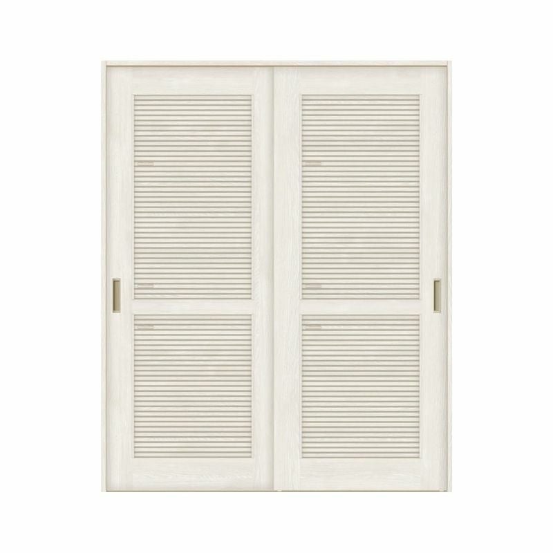 オーダーサイズ リクシル ラシッサＳ 通風タイプ 室内引戸 Vレール方式 引違い戸2枚建 ASHH-LTA ノンケーシング枠 W1188～1992㎜×Ｈ1728～2425㎜