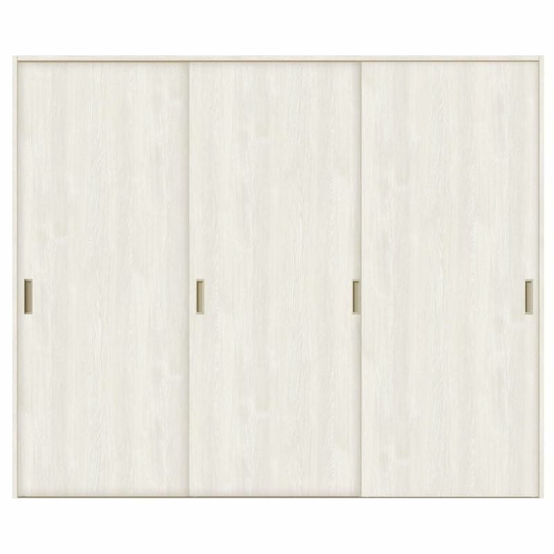 オーダーサイズ リクシル ラシッサＳ 室内引戸 Vレール方式 引違い戸3枚建 ASHT-LAA ノンケーシング枠 W1334(1748)～2954㎜×Ｈ628(1728)～2425㎜