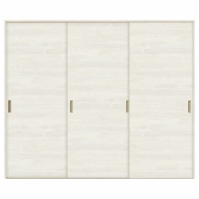 オーダーサイズ リクシル ラシッサＳ 室内引戸 Vレール方式 引違い戸3枚建 ASHT-LAB ノンケーシング枠 W1334(1748)～2954㎜×Ｈ628(1728)～2425㎜