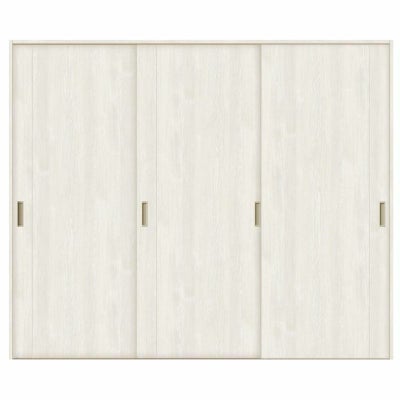 オーダーサイズ リクシル ラシッサＳ 室内引戸 Vレール方式 引違い戸3枚建 ASHT-LAC ノンケーシング枠 W1748～2954㎜×Ｈ1728～2425㎜