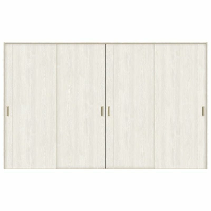 オーダーサイズ リクシル ラシッサＳ 室内引戸 Vレール方式 引違い戸4枚建 ASHF-LAC ノンケーシング枠 W2341～3949㎜×Ｈ1728～2425㎜