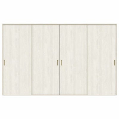 オーダーサイズ リクシル ラシッサＳ 室内引戸 Vレール方式 引違い戸4枚建 ASHF-LAC ノンケーシング枠 W2341～3949㎜×Ｈ1728～2425㎜