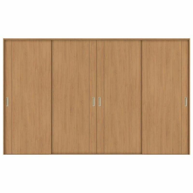 オーダーサイズ リクシル ラシッサＳ 室内引戸 Vレール方式 引違い戸4枚建 ASHF-LAC ケーシング付枠 W2341～3949㎜×Ｈ1728～2425㎜