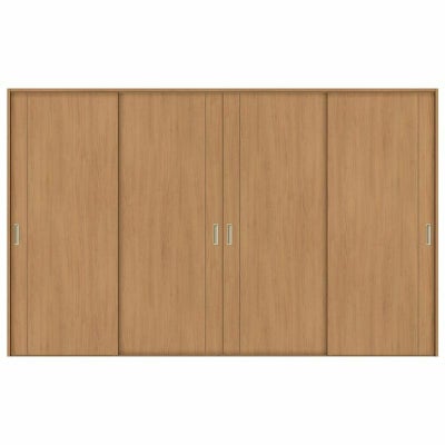 オーダーサイズ リクシル ラシッサＳ 室内引戸 Vレール方式 引違い戸4枚建 ASHF-LAC ケーシング付枠 W2341～3949㎜×Ｈ1728～2425㎜