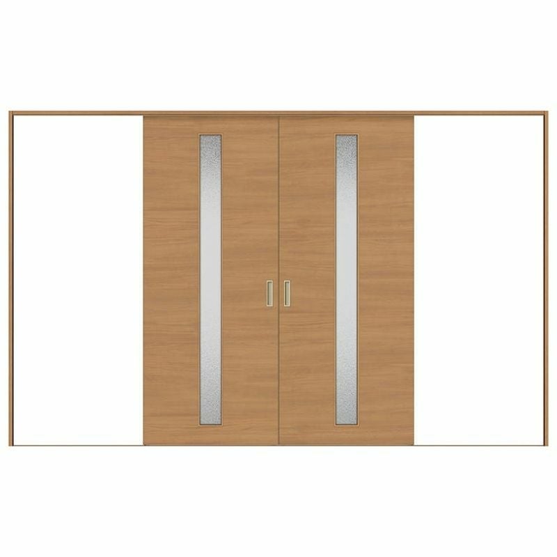 オーダーサイズ リクシル ラシッサＳ 室内引戸 Vレール方式 引分け戸 ASWH-LGB ケーシング付枠  W2341～3949㎜×Ｈ1728～2425㎜