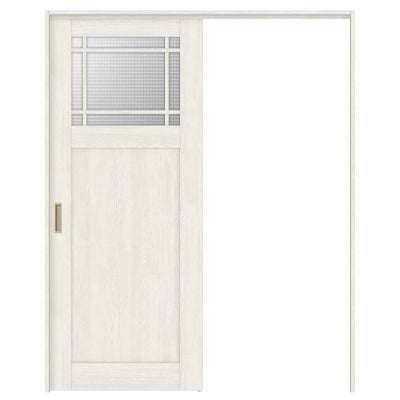 オーダーサイズ リクシル ラシッサＳ 室内引戸 上吊方式 片引戸標準タイプ ASUK-LGJ ノンケーシング枠 W1092～1992㎜×Ｈ1750～2425㎜