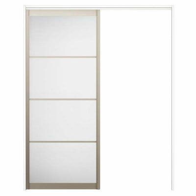 オーダーサイズ リクシル ラシッサＳ アルミタイプ 室内引戸 上吊方式 片引戸標準タイプ ASUK-LZB ノンケーシング枠 W1092～1992㎜×Ｈ1750～2425㎜