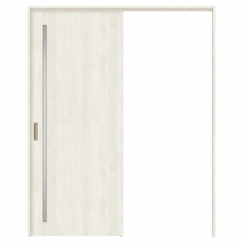 オーダーサイズ リクシル ラシッサＳ 室内引戸 上吊方式 片引戸標準タイプ ASUK-LGC ケーシング付枠 W1092～1992㎜×Ｈ1750～2425㎜