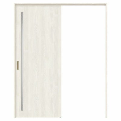 オーダーサイズ リクシル ラシッサＳ 室内引戸 上吊方式 片引戸標準タイプ ASUK-LGC ケーシング付枠 W1092～1992㎜×Ｈ1750～2425㎜