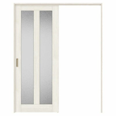 オーダーサイズ リクシル ラシッサＳ 室内引戸 上吊方式 片引戸標準タイプ ASUK-LGG ケーシング付枠 W1092～1992㎜×Ｈ1750～2425㎜