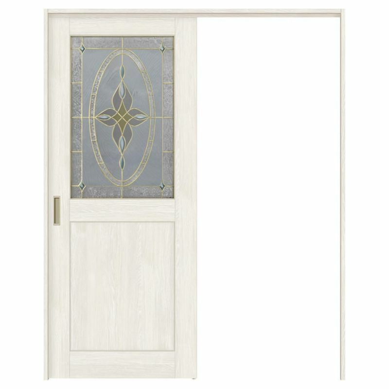 オーダーサイズ リクシル ラシッサＳ 室内引戸 上吊方式 片引戸標準タイプ ASUK-LWB ケーシング付枠 W1188～1992㎜×Ｈ2003～2163㎜