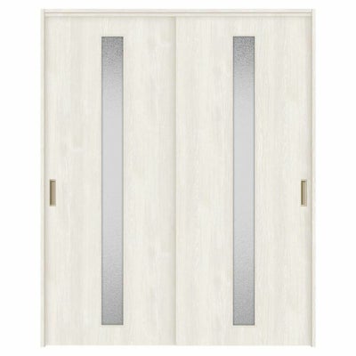 オーダーサイズ リクシル ラシッサＳ 室内引戸 上吊方式 引違い戸2枚建 ASUH-LGA ノンケーシング枠 W1092～1992㎜×Ｈ1750～2425㎜