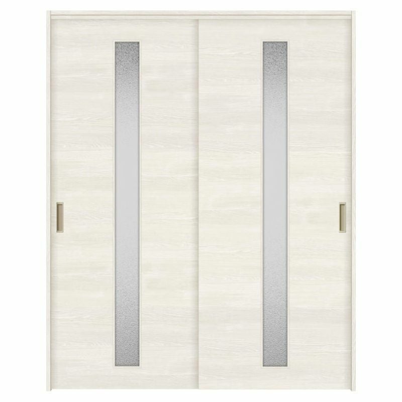 オーダーサイズ リクシル ラシッサＳ 室内引戸 上吊方式 引違い戸2枚建 ASUH-LGB ノンケーシング枠  W1092～1992㎜×Ｈ1750～2425㎜