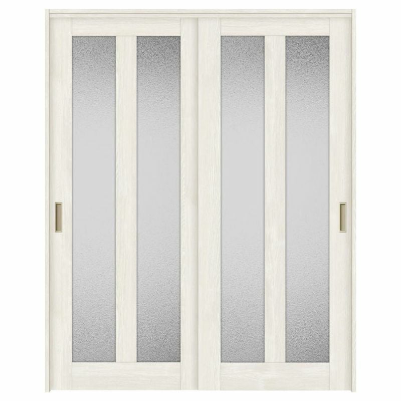 オーダーサイズ リクシル ラシッサＳ 室内引戸 上吊方式 引違い戸2枚建 ASUH-LGG ノンケーシング枠 W1092～1992㎜×Ｈ1750～2425㎜