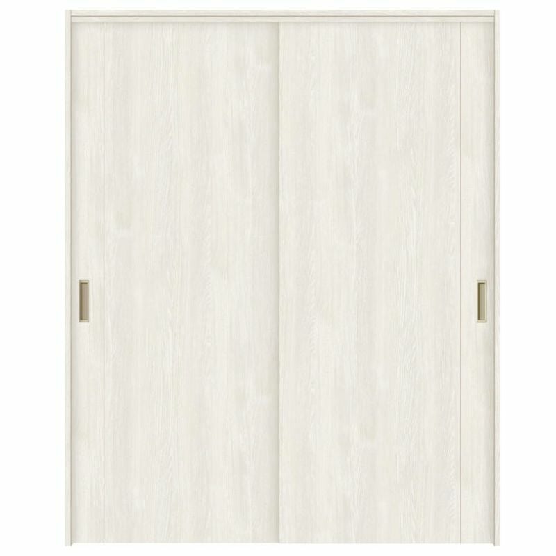 オーダーサイズ リクシル ラシッサＳ 室内引戸 上吊方式 引違い戸2枚建 ASUH-LAC ケーシング付枠 W1092～1992㎜×Ｈ1750～2425㎜