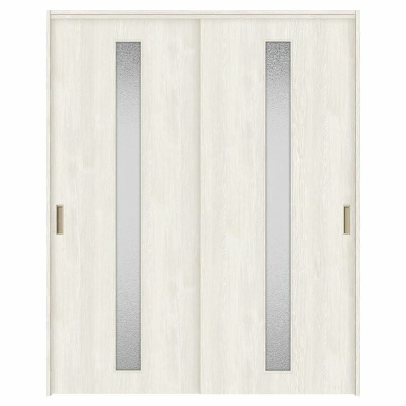 オーダーサイズ リクシル ラシッサＳ 室内引戸 上吊方式 引違い戸2枚建 ASUH-LGA ケーシング付枠 W1092～1992㎜×Ｈ1750～2425㎜