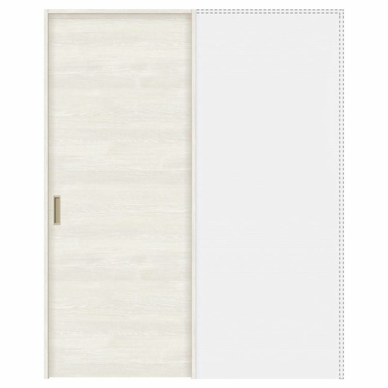 オーダーサイズ リクシル ラシッサＳ 室内引戸 上吊方式 引込み戸標準タイプ ASUHK-LAB ノンケーシング枠 W912(Ｗ1188)～1992㎜×Ｈ650(Ｈ1750)～2425㎜