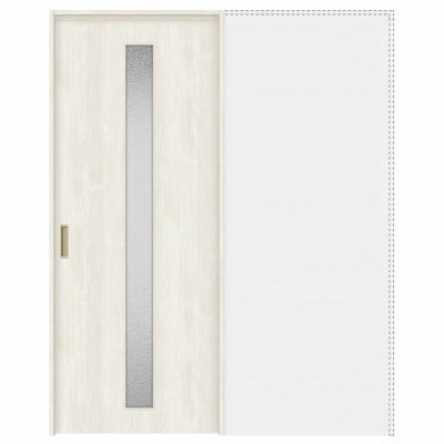 オーダーサイズ リクシル ラシッサＳ 室内引戸 上吊方式 引込み戸標準タイプ ASUHK-LGA ノンケーシング枠 W1188～1992㎜×Ｈ1750～2425㎜