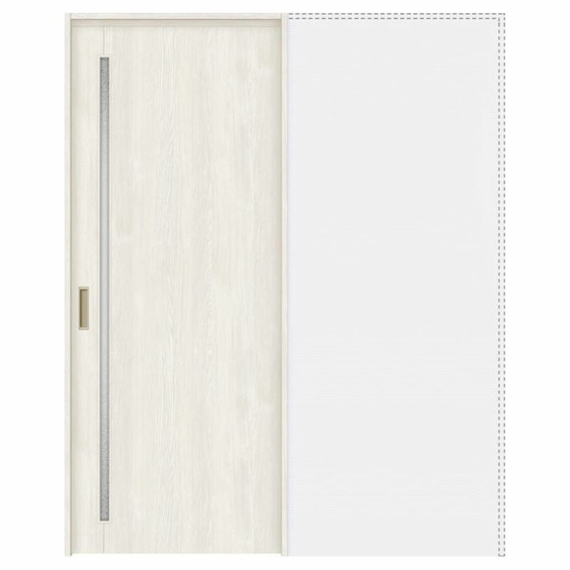 オーダーサイズ リクシル ラシッサＳ 室内引戸 上吊方式 引込み戸標準タイプ ASUHK-LGC ノンケーシング枠 W1188～1992㎜×Ｈ1750～2425㎜